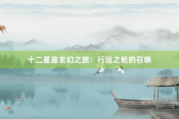十二星座玄幻之旅：行运之轮的召唤